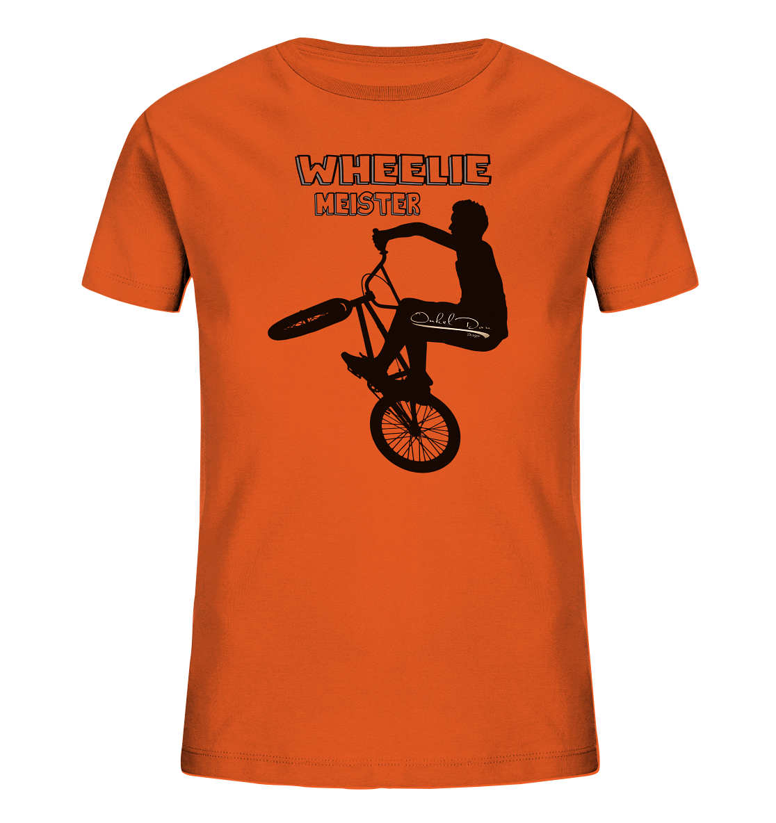 Wheelie - Kids Bio-Baumwolle Shirt - Onkel Don