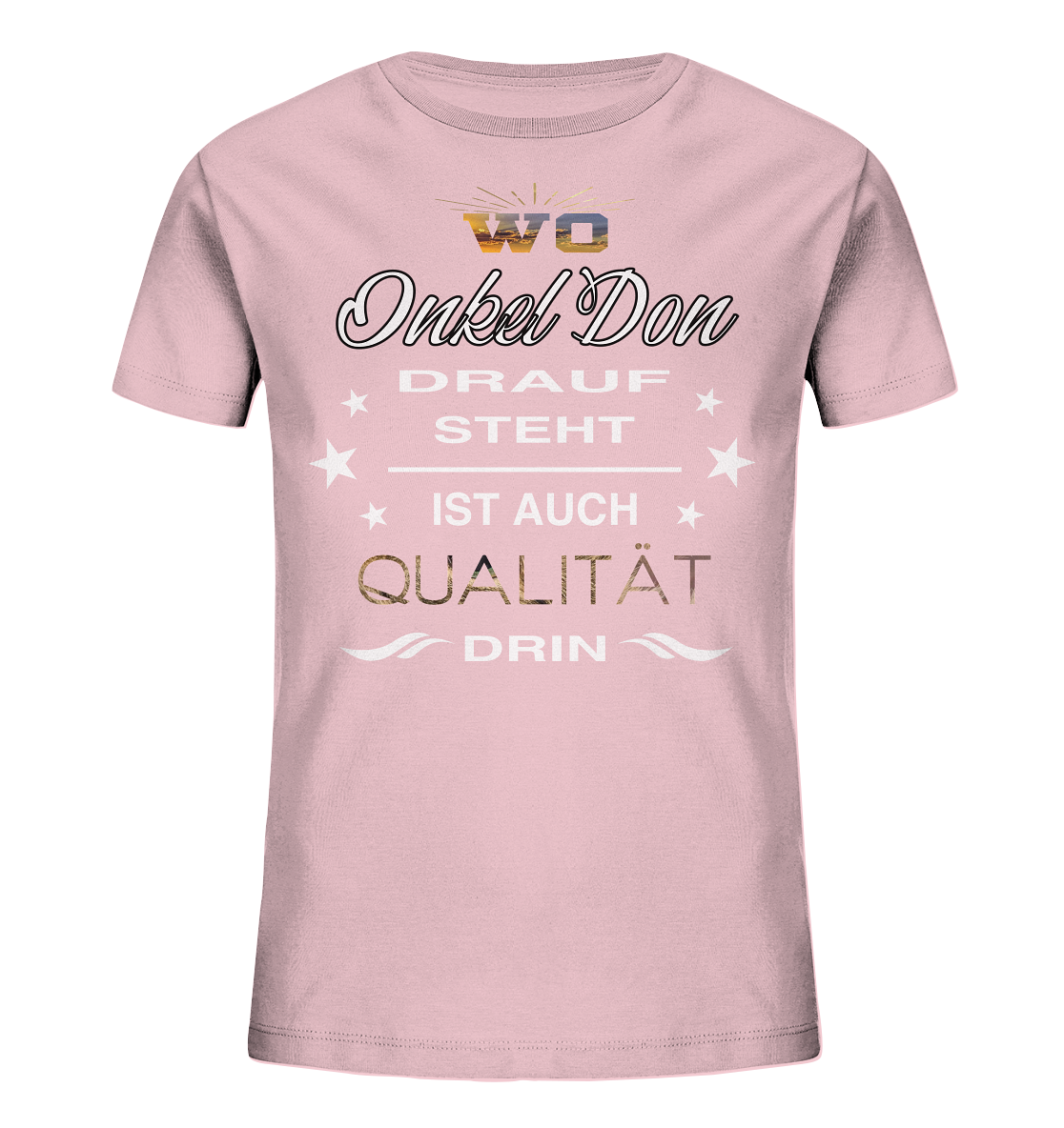Qualität - Kids Bio-Baumwolle Shirt - Onkel Don