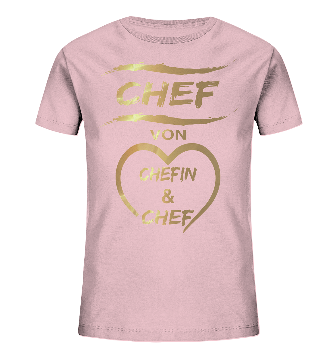 Chef Gold - Kids Bio-Baumwolle Shirt - Onkel Don