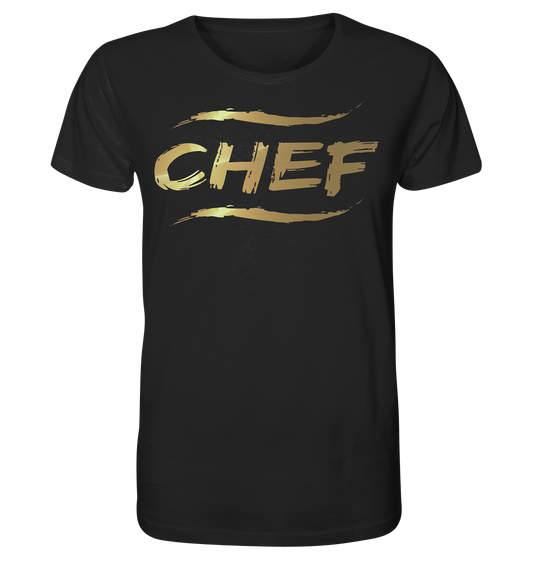 Chef Gold - Herren Bio-Baumwolle Shirt - Onkel Don