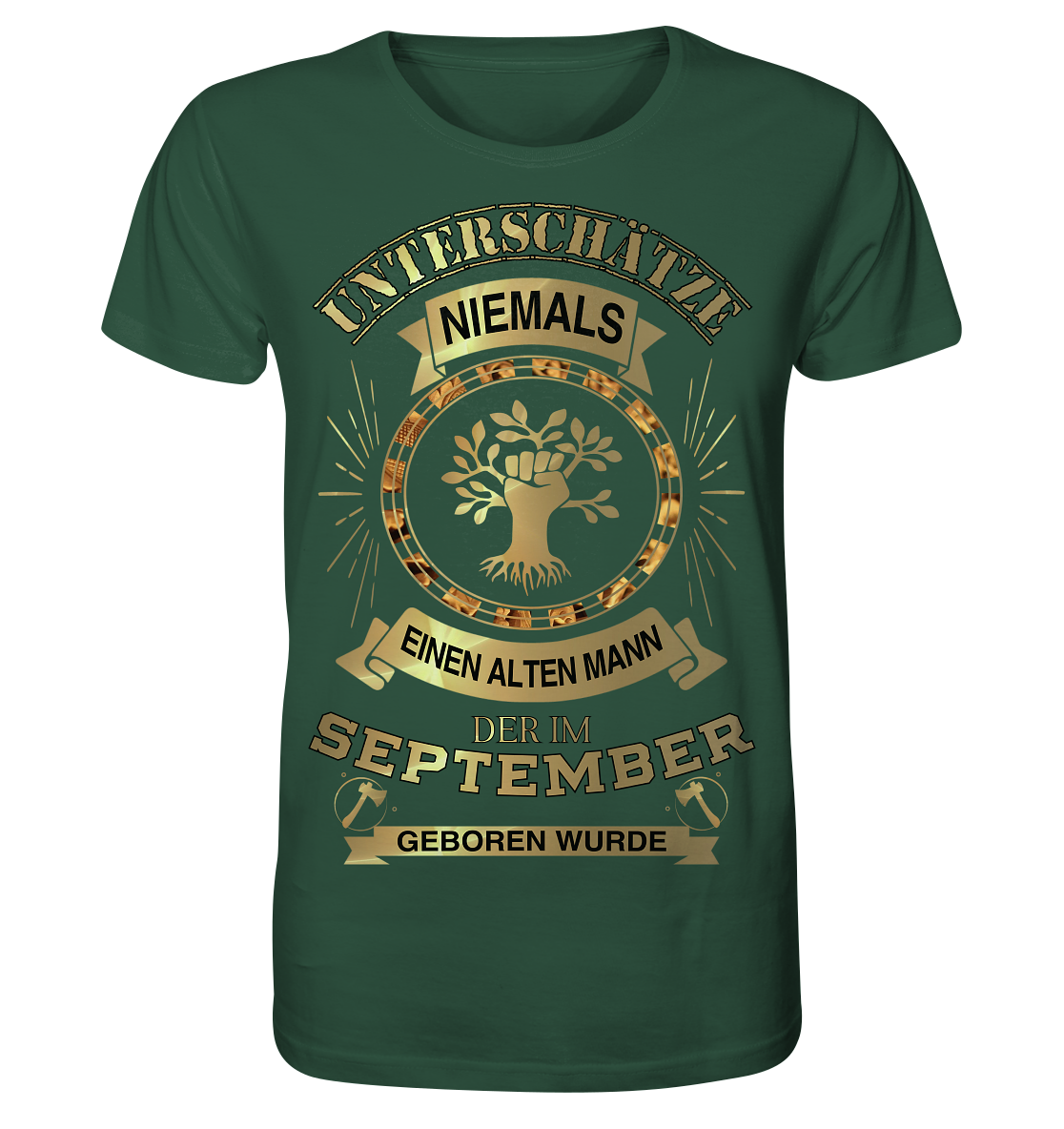 September - Herren Bio-Baumwolle Shirt - Onkel Don