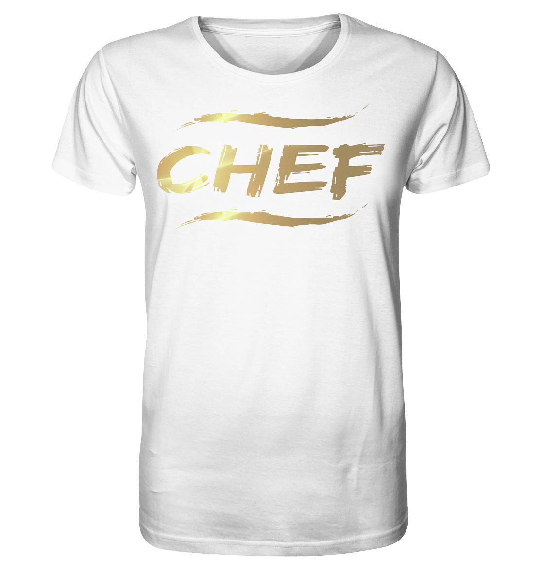 Chef Gold - Herren Bio-Baumwolle Shirt - Onkel Don