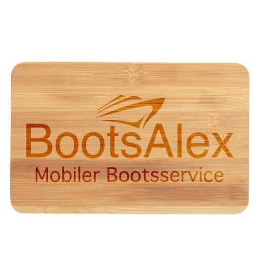 BootsAlex  - Premium Bambus Brettchen - Onkel Don